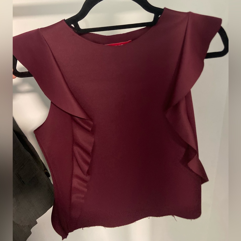 Saks Fifth Avenue Purple Blouse